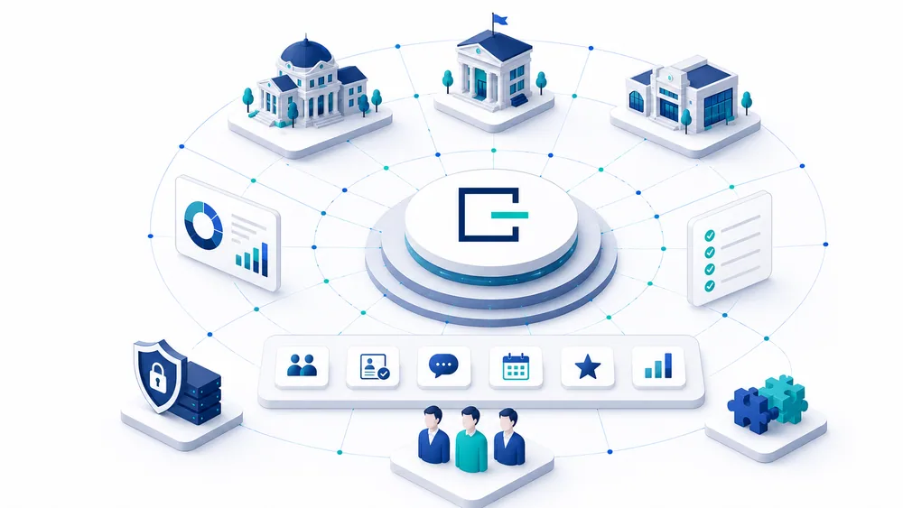 Campuslesson connecting educational institutions, operational teams, shared information, governance, and organizational outcomes